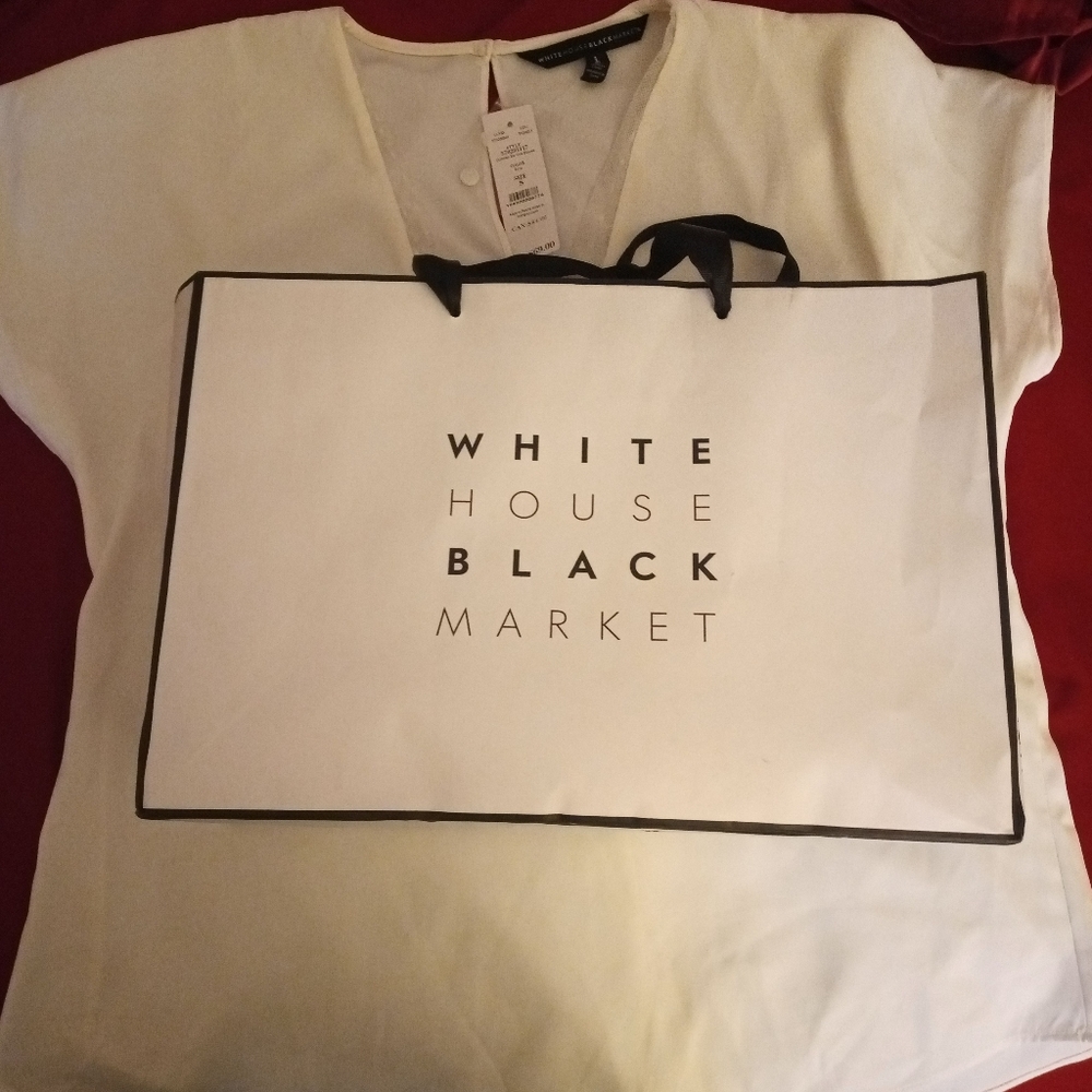 White designer blouse